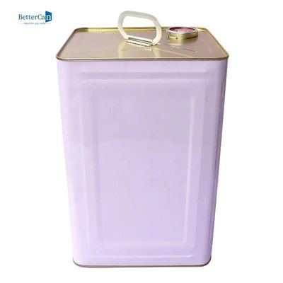 Klebende industrielle Farbe konserviert ein 10 Liter-Quadrat-leeres Metallfarben-Zinn