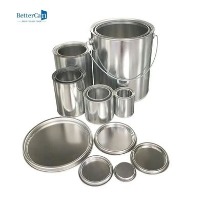 Runde industrielle Farbe 3.7L konserviert kundenspezifische Tin Can Metal With Lever-Deckel