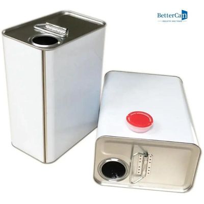5L Quadrat Tin Canisters, Metallbeschichtung kann Tin For Hardener
