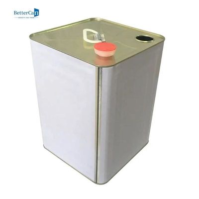 Luftdichtes Verpackenauto malen Metall Pail With Plastic Lid Tin Plate Containerss 20l