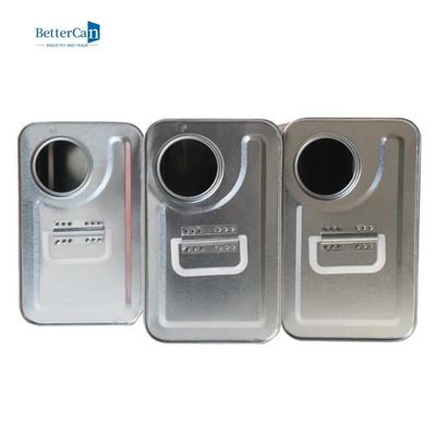 5L Quadrat Tin Canisters, Metallbeschichtung kann Tin For Hardener