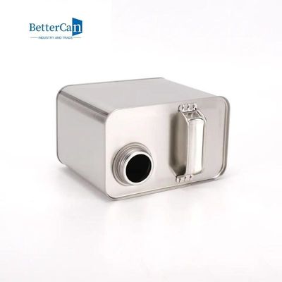 Leere 4L malen Tin Cans Square Oil Tin-Behälter mit Deckel