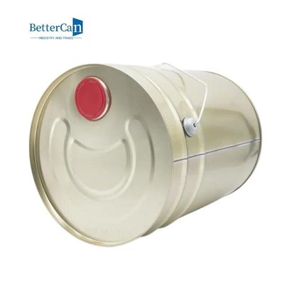 Goldleere 5 Gallonen-Eimer, Runde 20L Tin Bucket Pail