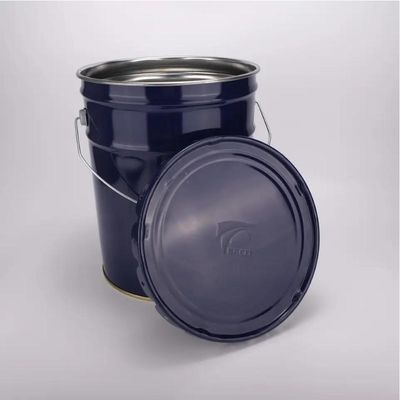 Bereiten Sie die Verzierung der Farben-Dose trommelt Farbeimer des Schwarz-20L 5 Gallone auf
