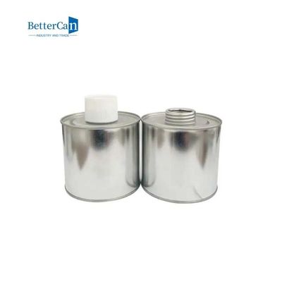Des luftdichten Verschlusses industrielles Metall Tin Can With Plastic Lid des Farben-Zinn-100G