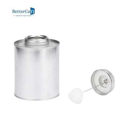 1 klebt das industrielle Farben-Zinn des halben Liters 473ml 500g für PVC mit Schraubverschluss-/Ball-Bürste