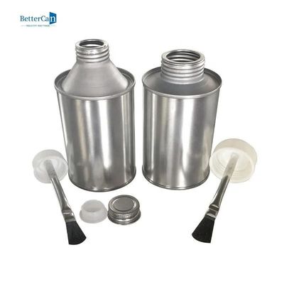 Zylinderförmige industrielle Farbe Farben-Zinn-Logo Debossed Glue Packaging Emptys 250ml kann