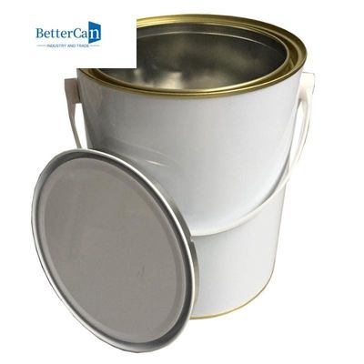 leere Gläser Gewohnheit Druck-Tin Cans With Lever Lids ISO9001 der Farben-3.7L