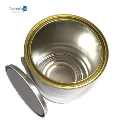 Farben-Tin Recycled Round Empty One-Gallonen-Farben-Dosen des luftdichten Verschlusses Metall