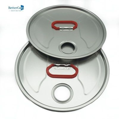 Ringsum Tin Can Components Zinnblech-Eimer-Unterseite mit Mittel Unling/zeichnen