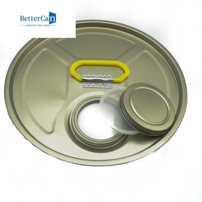 Ringsum Tin Can Components Zinnblech-Eimer-Unterseite mit Mittel Unling/zeichnen