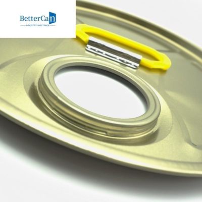 Ringsum Tin Can Components Zinnblech-Eimer-Unterseite mit Mittel Unling/zeichnen