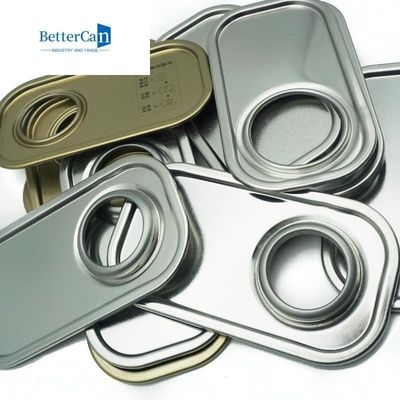 Rechteckiges Tin Can Cap 0.23mm/0.28mm/0.30mm Tin Components