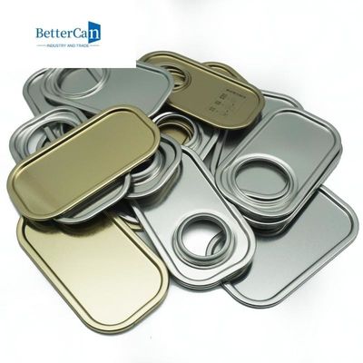 Rechteckiges Tin Can Cap 0.23mm/0.28mm/0.30mm Tin Components