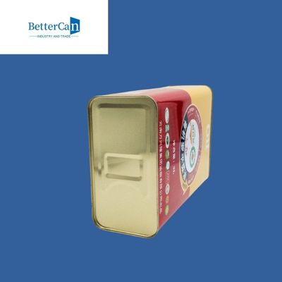 Rechteckige 1 Gallonen-Palmöl-Dose quadratisches Metall-Olive Oil Tin Can Customizeds