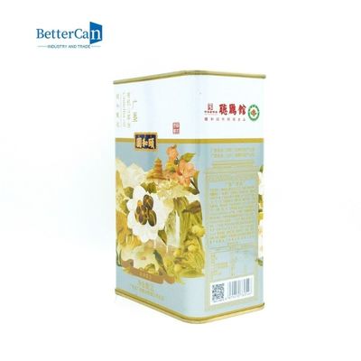 Rechteckiger 3 Liter Olive Oil Tin Can Manufacturers ohne Griff