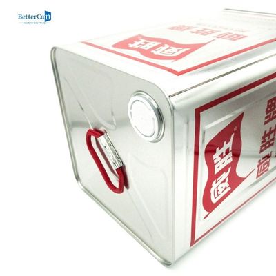 Grad-Palmöl-Tin Can With Plastic Ring-Zug 10L Olive Oil Tin Can Food