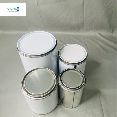 OEM Runde 250 ml Blechfarbdosen 500 ml Farbbehälter Industrie