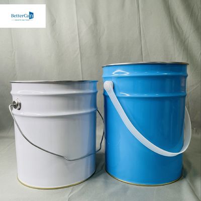 6.5 Liter leere Flüssigmetalldose 5 Liter Verpackung Metallbehälter Großdose Recycling