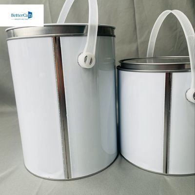 1 Gallonen Rundfarbe Metallblechbehälter 3,75 Liter anpassbare Größen