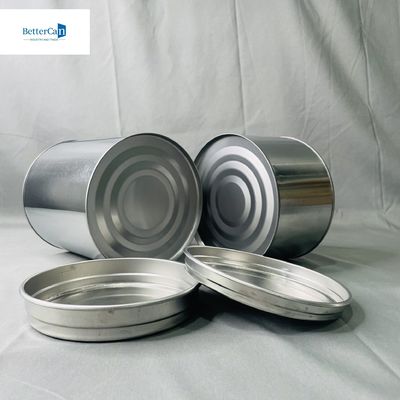 ODM 2,5-Liter-Polyputty-Runde Metallfarbe kann 250 ml leeren Zinnbehälter