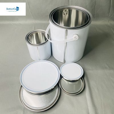 4 Liter industrielle Lösungsmittel 1 Gallonen Blechdose für chemische Klebstoffe CMYK-Druck