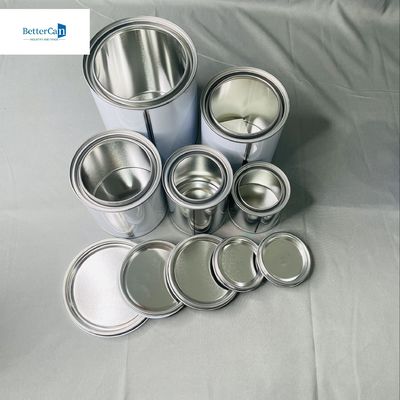250 ml Lackdosen Kleine runde 500 ml Lackbehälter mit Deckel