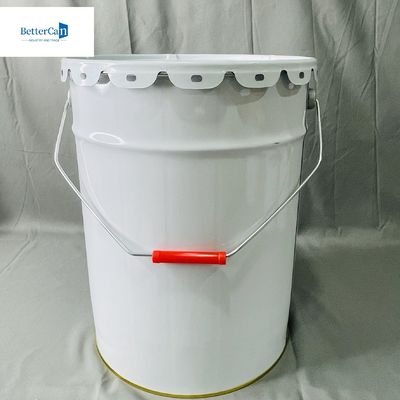 10 Liter Metall Eimer Eimer mit Deckel 2,2 Gallonen Flüssig Verpackung Leere beschichtete Dose