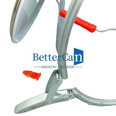 Eimer aus Blech mit Schleusenhoop Blechzubehör 0,38 mm Abmessung Eimerdeckel Metalldeckel OEM Dicke